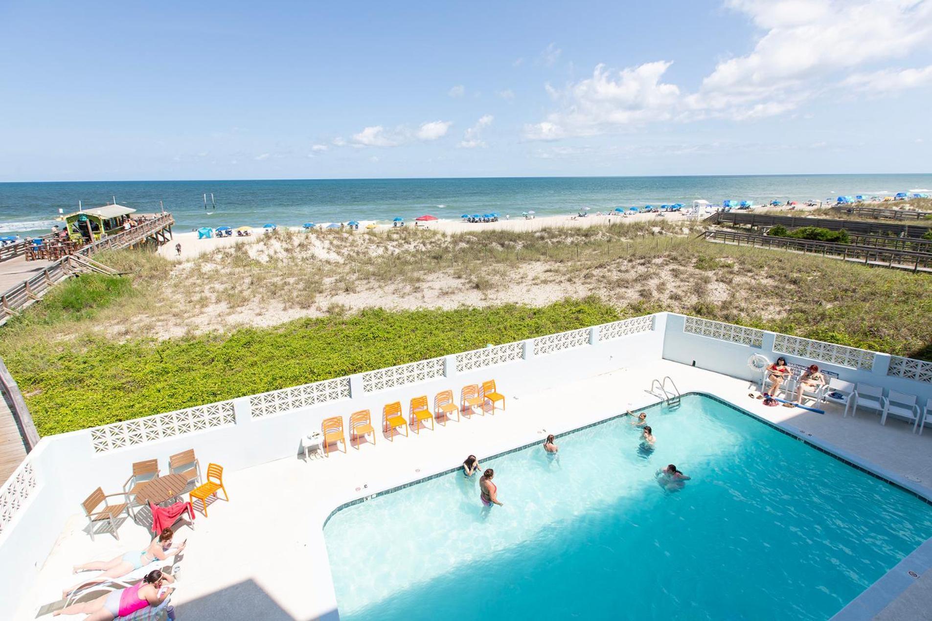 Golden Sands Oceanfront Hotel Carolina Beach Exterior photo
